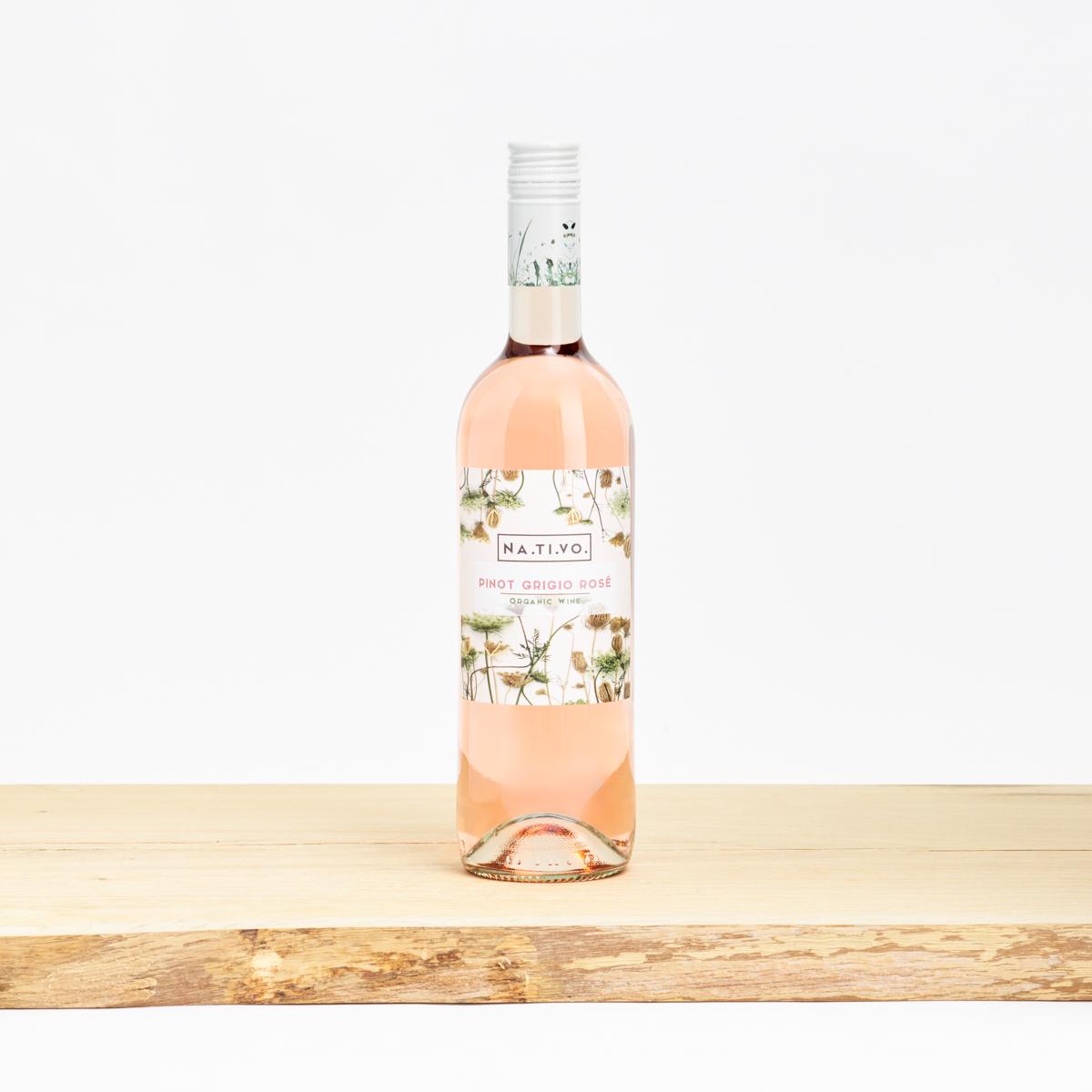 Na.Ti.Vo Pinot Grigio Rosé Organic, Sicilien, Italy