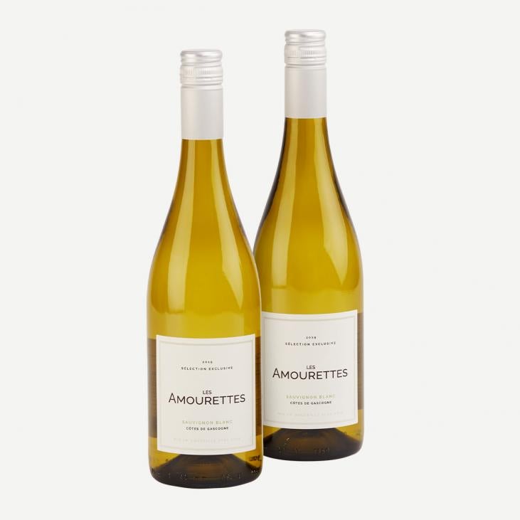 2 fl. Les Amourettes, Sauvignon Blanc
