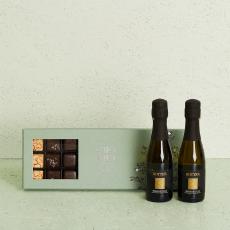  Botter Brut, Prosecco (20 cl) med Cho Cho Collection (27 stk.)